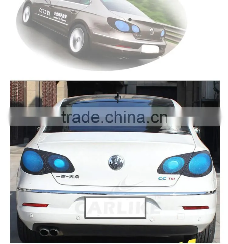 12"x394" New Arrival High Grade Glitter Light Black Car Headlight Wrap Film