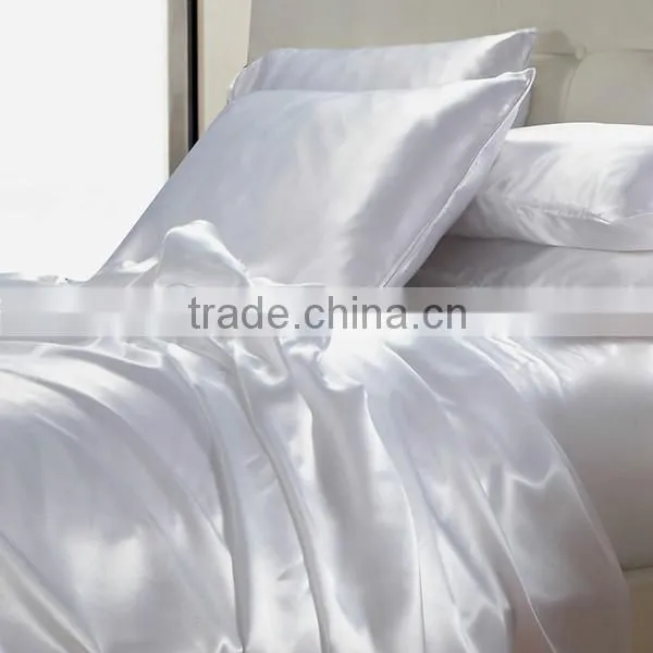 Polyester Satin Fabric for bed sheet /sleep pillow textile fabric