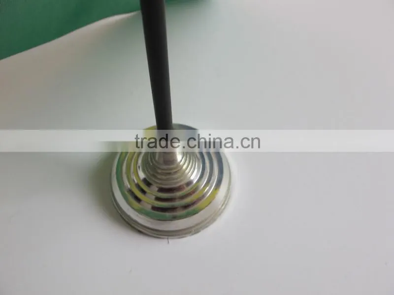 14*21CM table flag,170T polyester flag,2015 hot salling Brazil table stand flag