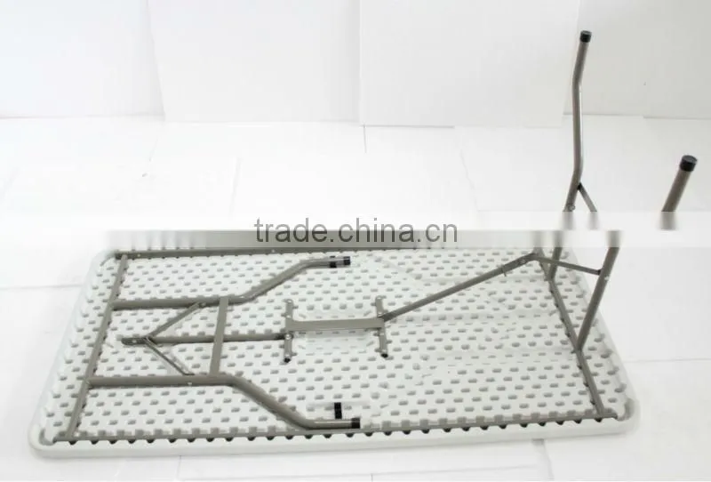 60-Inch Length Blow Molded Plastic Folding Table