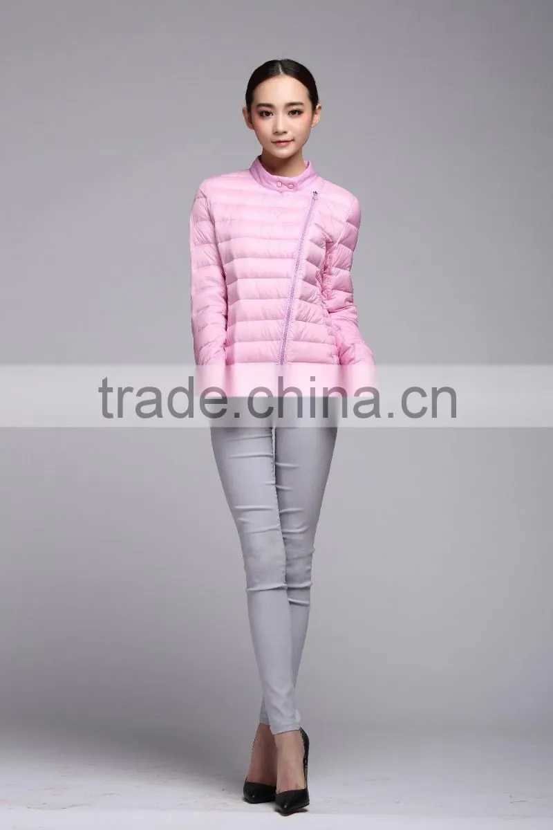 Breathable Goose Down short Coat for Lady