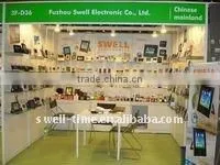 Desk digital clip LCD alarm calendar clock best for promotion gift meet CE and Rohs