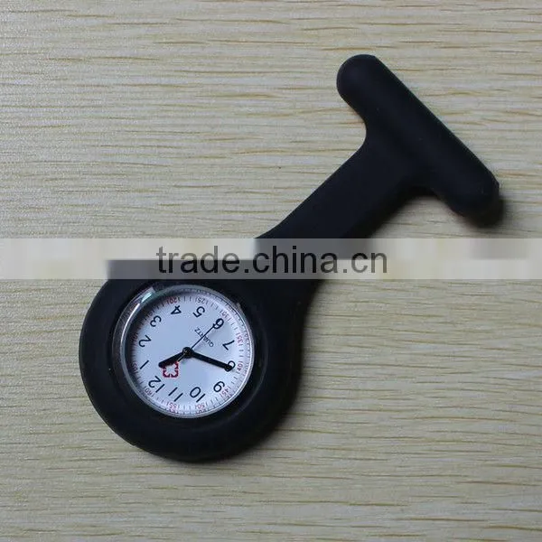 High Quality Silicone Nurse Watch With A Pin