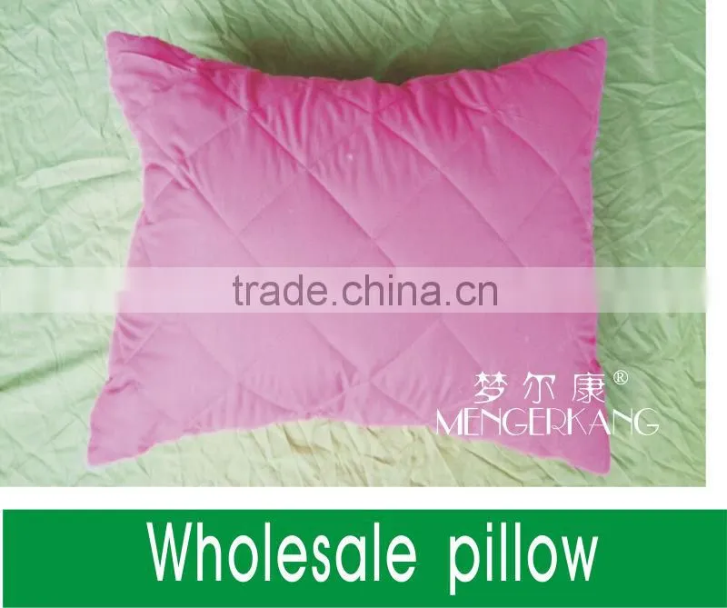Cheap and best sell polyester peach skin pillow made in china