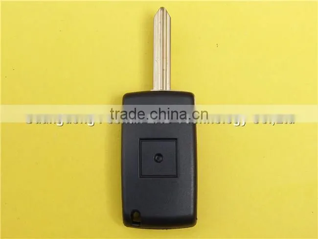 Keyless Entry Peugeot 2 button flip remote car key shell cover case