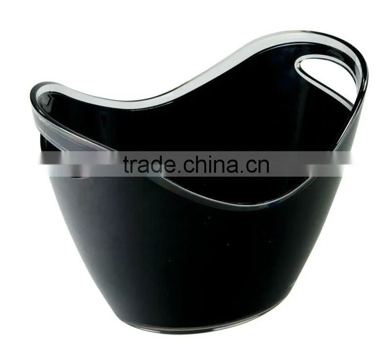 plastic wine packing box with square shape