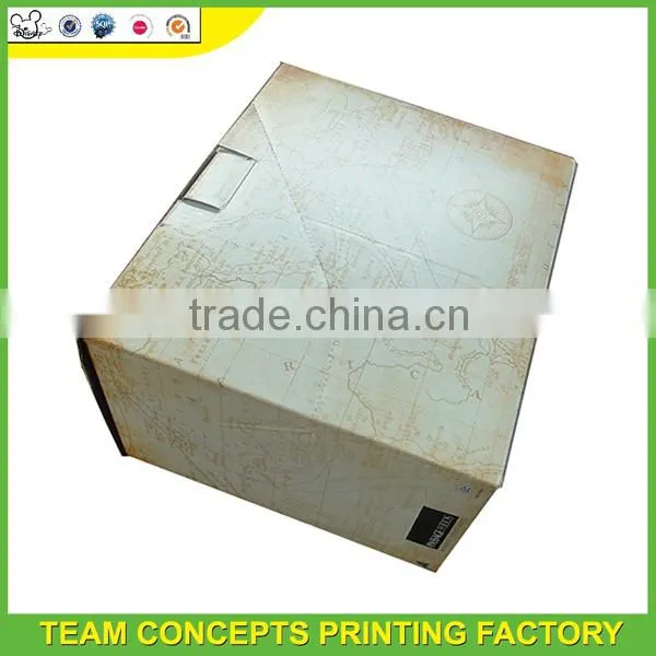 Custom paper clamshell packaging box