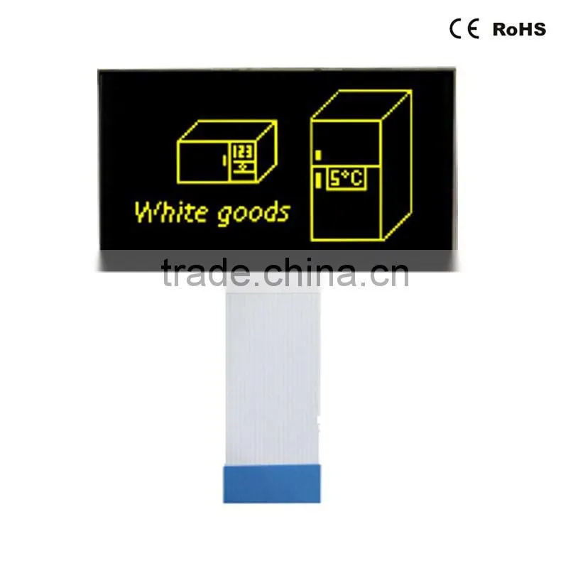 Graphic Type oled display 128x64 dots yellow SPI with Controller SSD1325