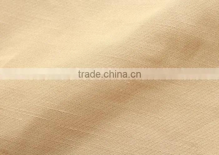2014/2015 China hot viscose/Rayon/Linen inter-waven fabric