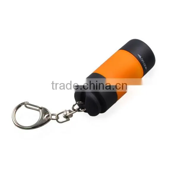 CE Certification ABS Colorful USB Rechargeable MINI LED Torch