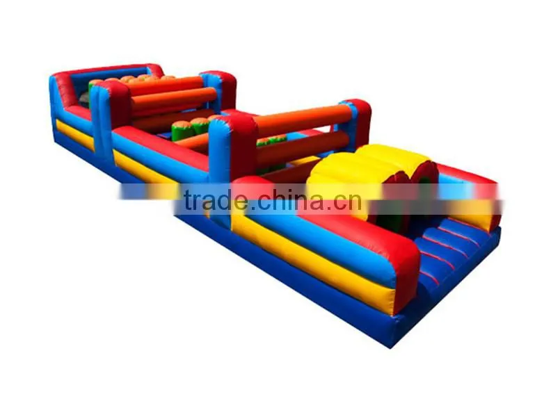Kids Outdoor Inflatable Obstacle Course for Sale