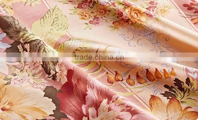 Custom digital printed thickened 100 pure silk pillowcases