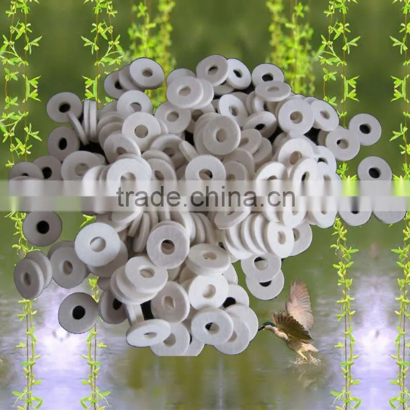 6" wool felt seals pad