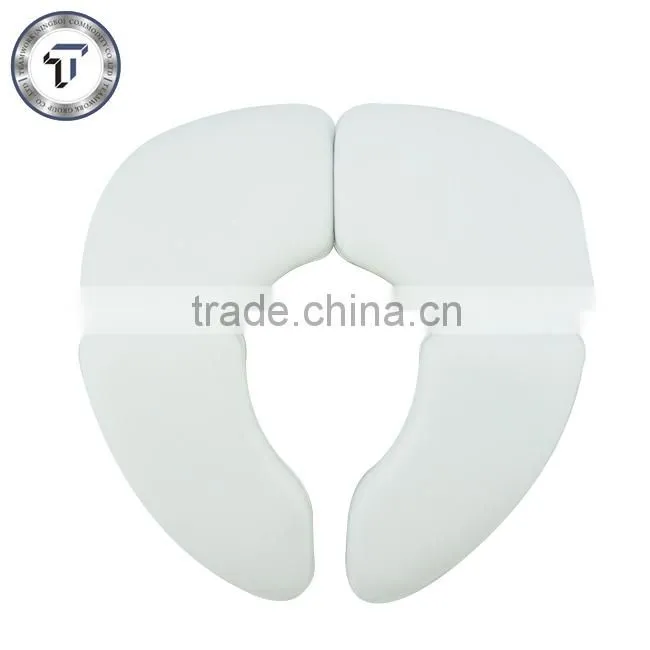 Soft sponge cushion folding potty seat travel potty