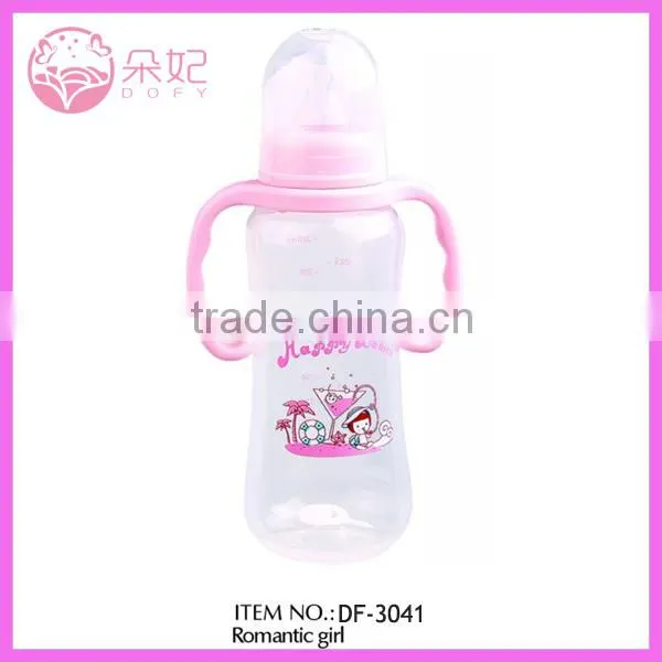 free sample baby water bottle with straw and handle