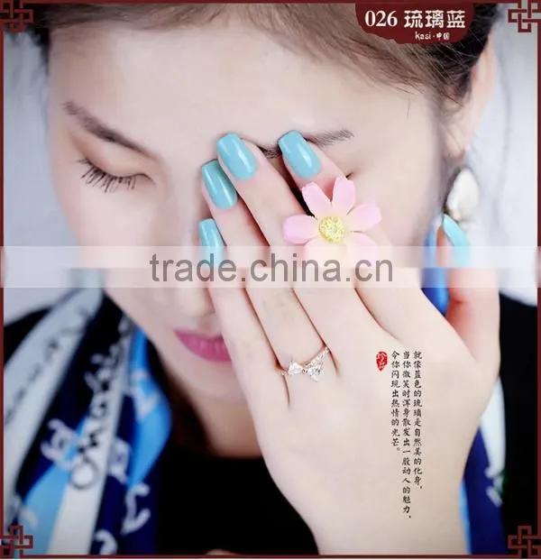 2015 Cheap high quality nail art gel polish for LED lamp uv lamp