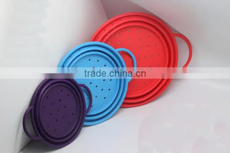 2014 various shaped silicone fruit basket