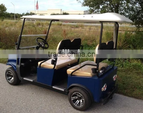 Cruise Car Brand 4P Electric American Shuttle Cart