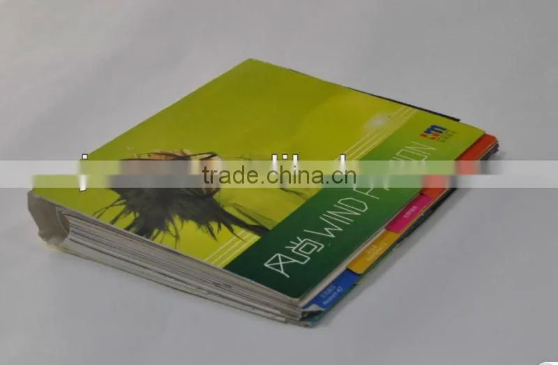 bulk vivid and colorful biology hard cover book printing