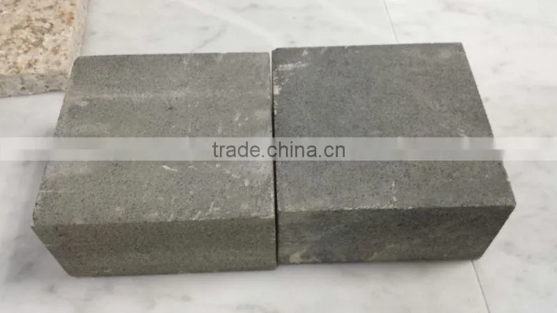 black Natural slate plate 30x30 stone paver Black slate tile