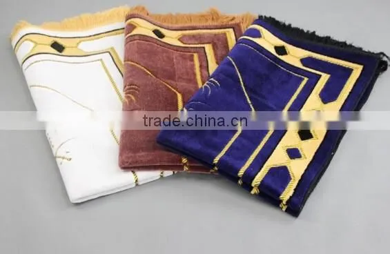 Hot Sale New Design Unique MashaAllah Travelling Islamic Muslim Prayer Mat