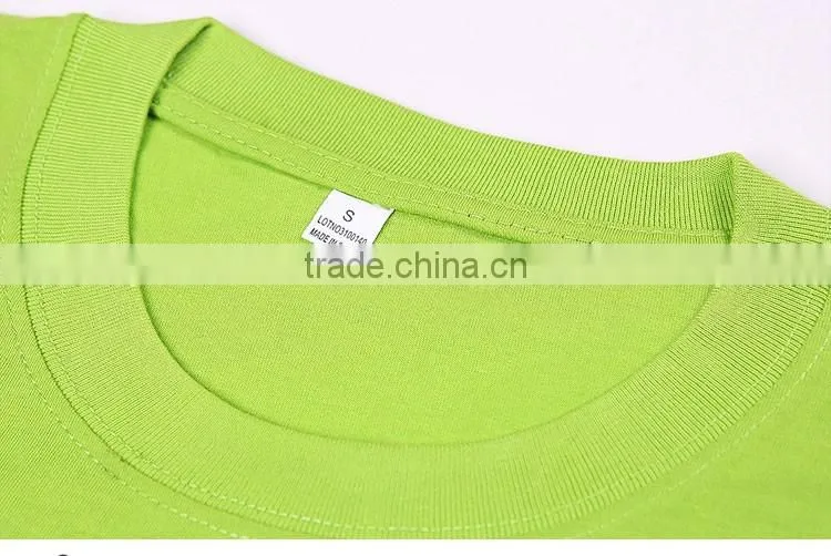 Hot selling pure custom t shirt
