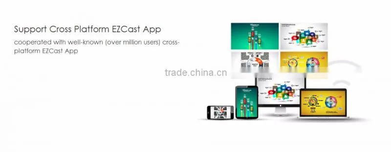 EZcast Lan wireless hdmi WIFI mirror screen wifi display dongle miracast