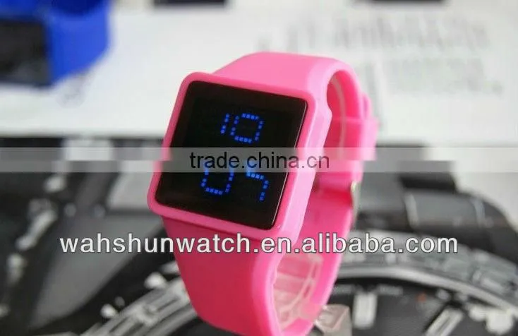 top selling cheap sports promotion lcd display touch screen led watch