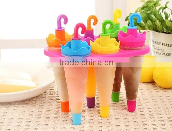 plastic ice lolly mould ice box for summer