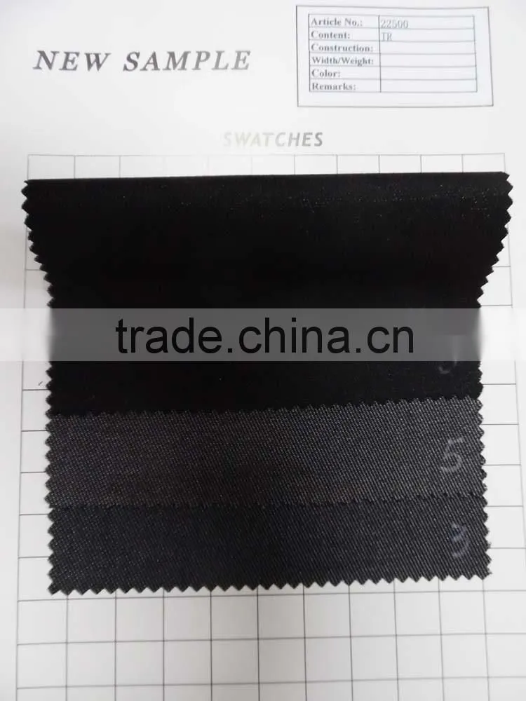uniform fabric 65%T/35R TR fabric stocklot for sale 22500