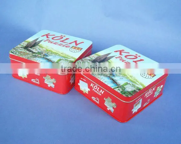 Gift Tin Box CMYK printing tin can