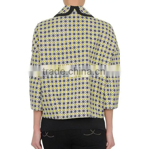 Latest tweed coat designs style for women