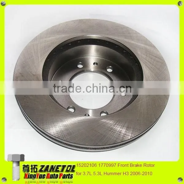 15202106 1770997 Front Brake Rotor for Hummer H3 2006-2010 3.5L 3.7L L5