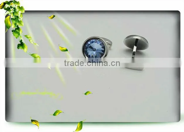 Wholesale 2013 Latest Fashion Cuff Links Jewelry blue elastic cufflinks