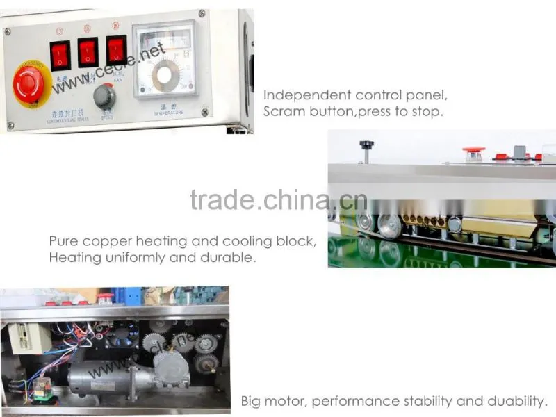continuous portable food bag sealing machine price