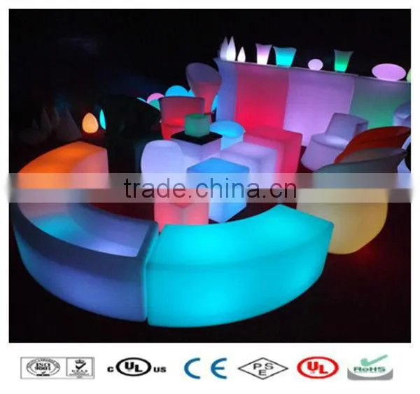 Lighted Plastic Bar Stool Floor Protectors