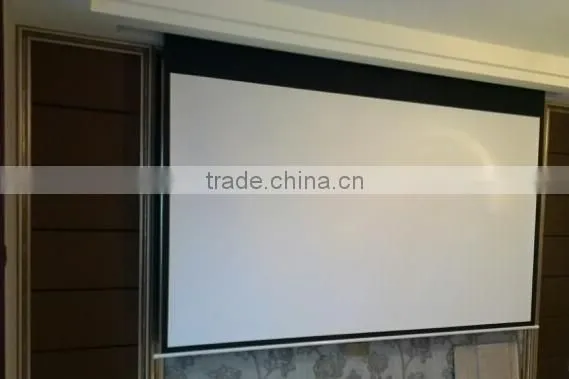 HD Electric Projection Screen With Remote Control 16:9 easy install