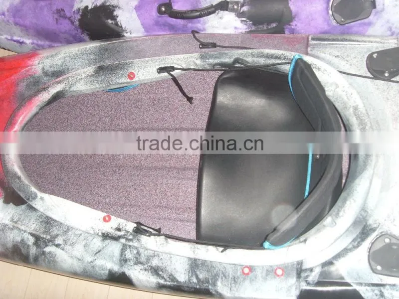 sit in kayak touring kayak with foot-rest and rudder professional kayak factory