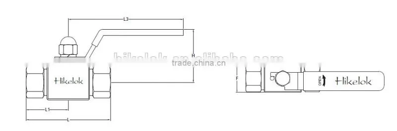 2 way stainless steel ball valve, brass valve ball, CNG ball valves 3/4 inch with ISO9001;2008 certification