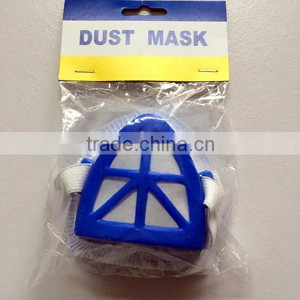 Double or Single Filter Chemical Respirator and Dust Gas Mask