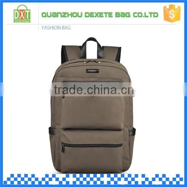 High quality china waterproof polyester men travelling vintage bag backpack