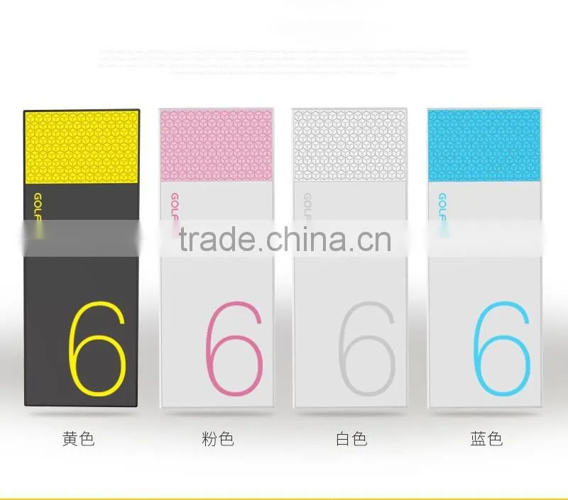 GOLF HIVE Honeycomb Series Power Bank 3000mAh / 5000 mAh / 6000 mAh Universal Charger Portable External Battery Powerbank