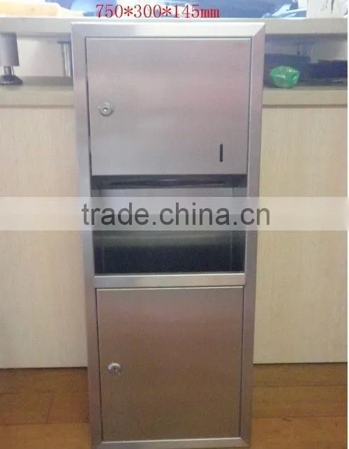 2012 HOT SALE Stainless steel garbage bin