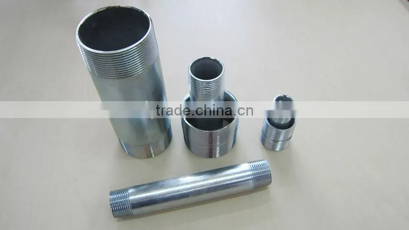galvanized ul6 steel conduit nipple