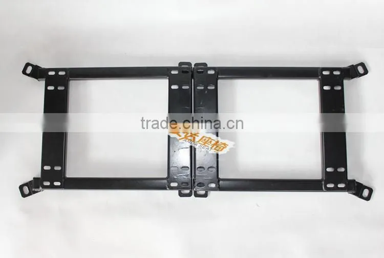 Racing seat rail bracket seat mounting bracket