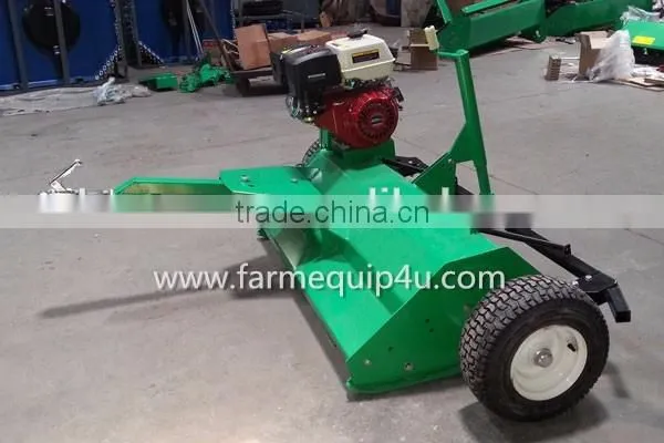 ATV Flail Mower with Gasoline Engine; Mower for tractor or ATVs, Tow behind flail mower; ATV Mower