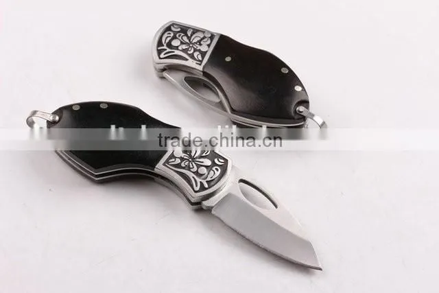 OEM 440 blade material copper handle small pocket gift knife