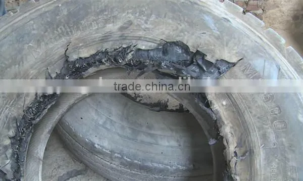 single hook debeader/tire recycling plant