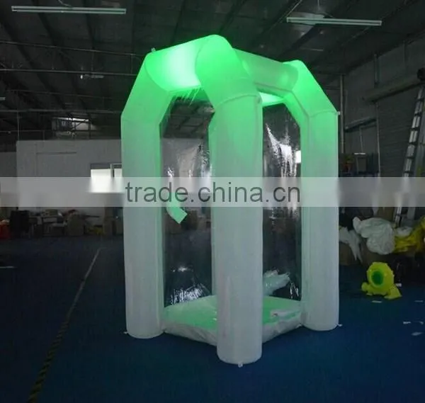 2016 Hot sale led inflatable money machine with led light