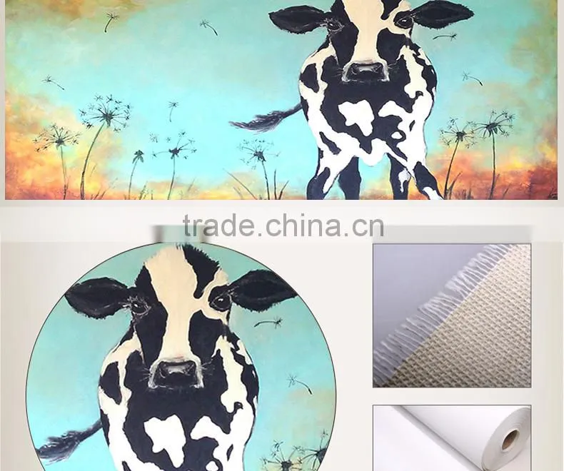 Handmade oil painting animal oil painting on canvas